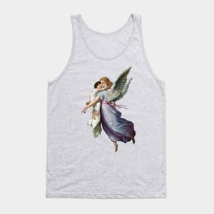 Angel and Child Vintage Art Tank Top